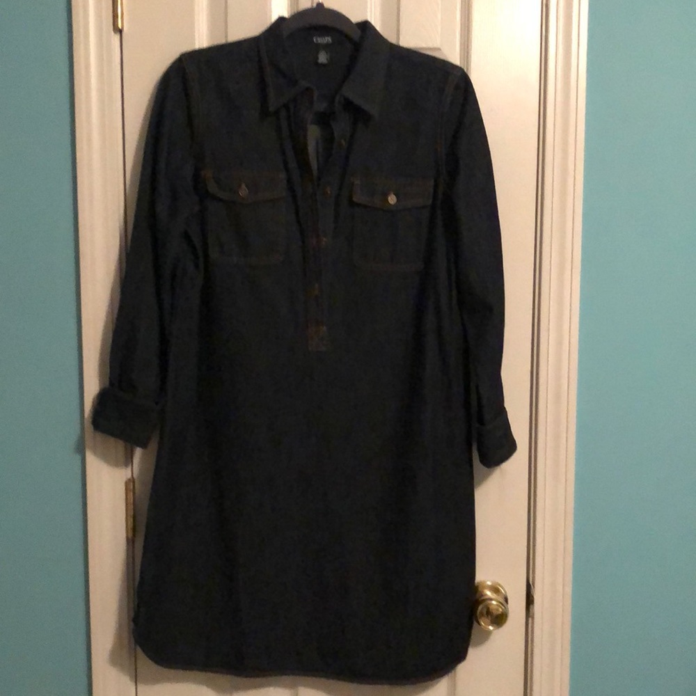Chaps denim dress